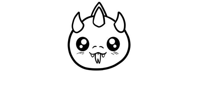 How to Draw a Baby Dragon Easy Step by Step for Beginners смотреть онлайн