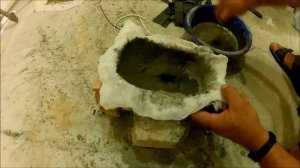 Лицо из цемента для статуи - быстро и просто