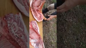 Забой вьетнамского парасенка