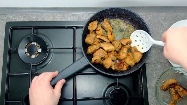 Жарю Свинину и Грибы на Сковороде WALMER Enterprise 26 см смотреть онлайн