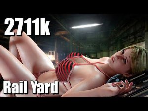 Resident Evil 6 NO MERCY 2711k Rail Yard Sherry PC 60fps