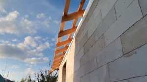 Стропильная система вальмовой кровли, на 120кв.м, за 4 дня- под ключ.