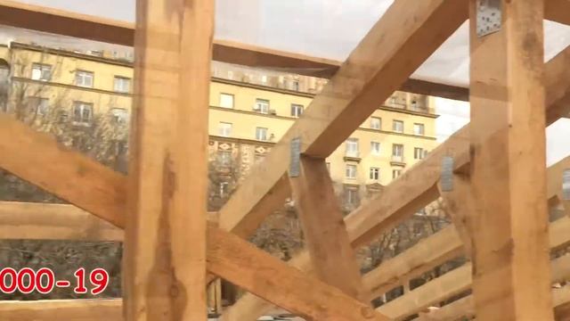 Городская усадьба Долгоруковых. Фальцевая кровля. #8 смотреть онлайн