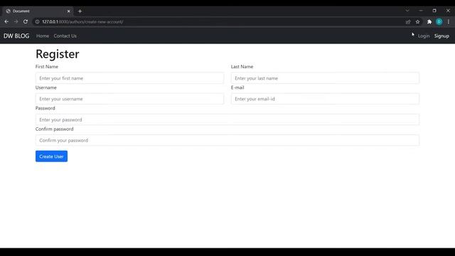 Auto login user after user registration | Django | Python