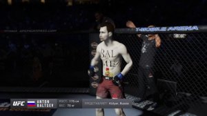 БЕСБАШЕННЫЙ БОЙ McGregor VS BAL ME [ UFC 3 ]