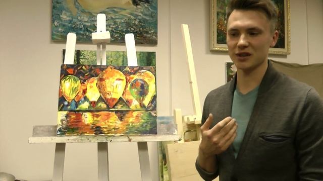 Отзыв: Картина маслом на холсте. Пишем мастихином смотреть онлайн