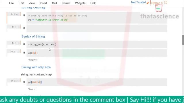 Python Strings Tutorial | Python Tutorial for beginners (Creation | Slicing | Indexing and more)