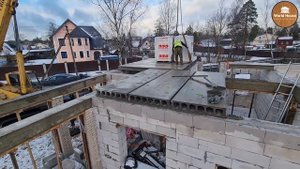 Многопустотные Плиты Перекрытия - Монтаж На Газобетон!