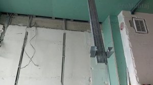 гипсокартон на потолок в одиночку, легко и просто. Планки и монтаж листа ?