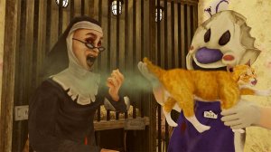 Мороженщик против Злой Монашки 2 смешная анимация часть 224