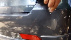 Удаление царапин на бампере своими силами. Средство Браво