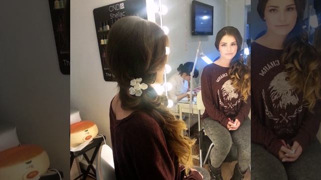 Вечерние причёски (Стилис-Сева Сосян) смотреть онлайн