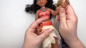 Распаковка и обзор куклы Моана Дисней. Moana Disney doll review