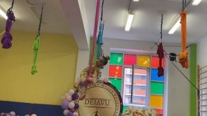 Баласян Каролина 4 года. Первое выступление. 20 мая 2023 г. Воздушная гимнастика,