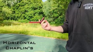 Horizontal Chaplin | Vertical Chaplin - Обучение лёгким трюкам на ноже бабочке для Новичков