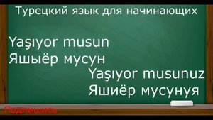 Турецкий язык для начинающих | Самые популярные турецкие вопросы