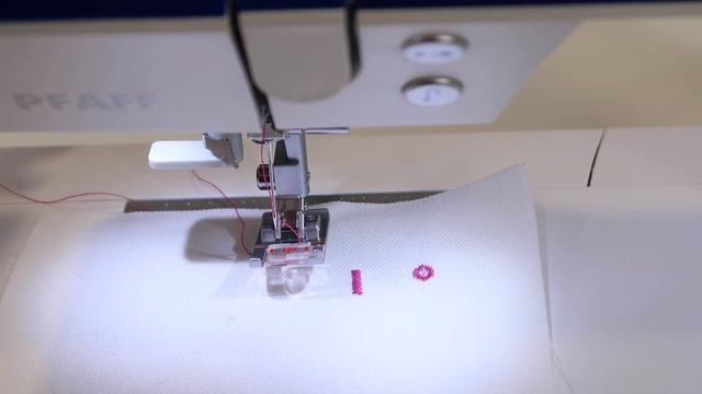 Pfaff Ambition 610 40 Mending Stitch