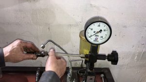 часть 4 W 2.4 d форсунки проверка на стенде