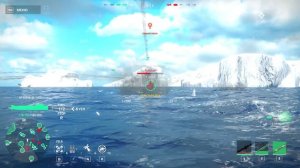 Modern Warships. Подводная лодка "Курск". Геймплей в новом формате.