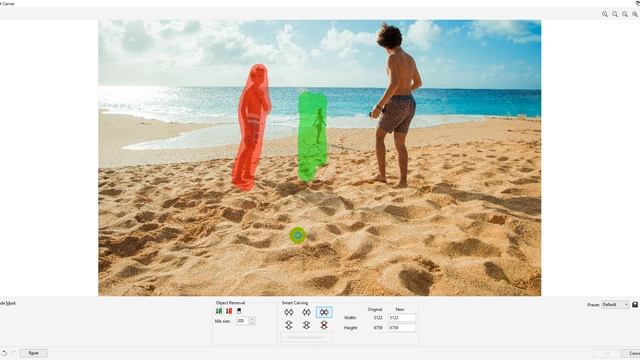 CorelDRAW Tutorial - How To Remove Objects Using Smart Carver Tool In Corel PhotoPaint