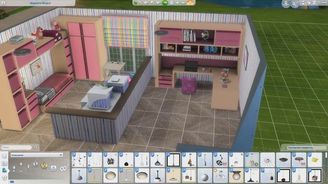 Строим уютную комнату для девочки смотреть онлайн