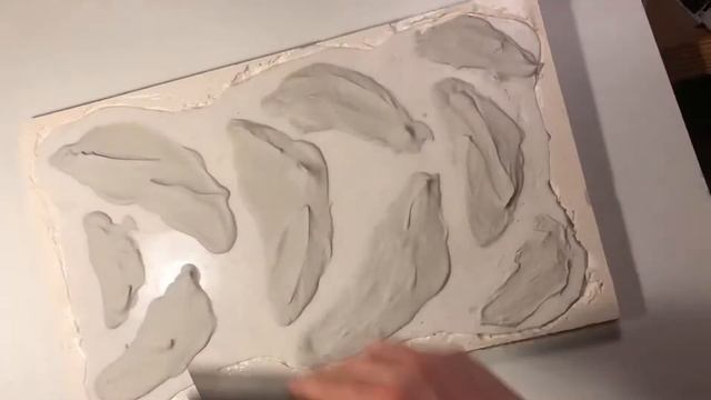 Легкость бытия. Лепим перья из гипса.