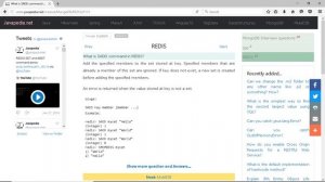 What is SADD command in REDIS?
| javapedia.net