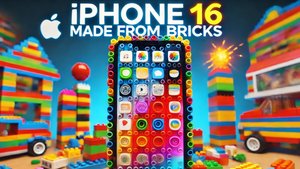 iPhone 16 из Lego