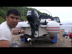 Как помыть подвесной мотор и лодку