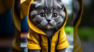 Грустный котик