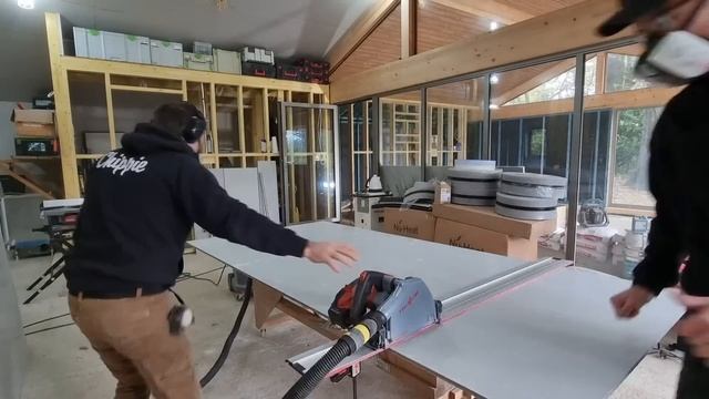 How to install cement board, measuring, cutting and fixing. смотреть онлайн