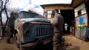 ВОССТАНОВЛЕНИЕ ГАЗ 53 (ЧИСТКА И ПОКРАСКА)#1