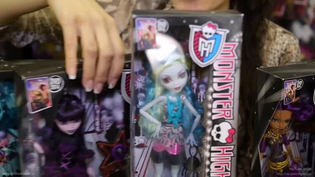 Куклы Monster High Frights, Camera, Action! / Коллекция Страх, Камера, Мотор! обзор на русском.