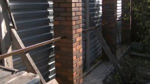 Колонны из кирпича