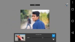 How To Blur Image Background By PhotoShop Touch via Android   DSLR Picture Edit