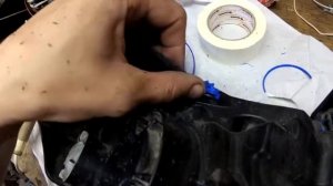 Ремонт лодочного мотора Toyama 3.6 \ сварка фары Fullen Polimer ом \ ремонт втулки велосипеда.