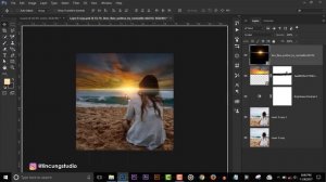 Cara Mengedit Foto agar lebih Berwarna - Sunset Dramatic Color - Photoshop Tutorial Indonesia