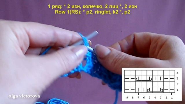 Дорожки из ажурных колечек 544 #Узорыспицами