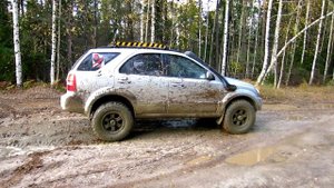 Kia Sorento BL | Киа Соренто - Керженец октябрь 2017 /оффроад/offroad/покатушки