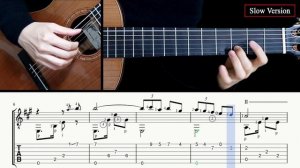 La Paloma - Guitar Lesson + TAB