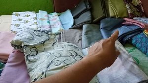 Подборка лоскута из Магнатекс по цветам. Остатки из 5 мешков