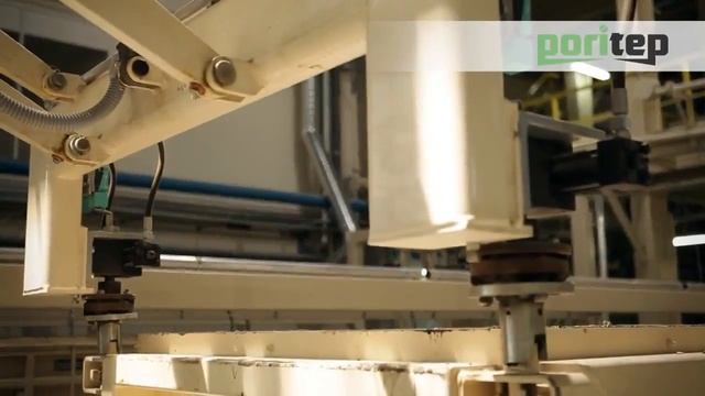 Производство газосиликатных блоков PORITEP смотреть онлайн