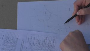 Топографический план Ситуация по пикетам тахеометрического хода