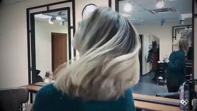 Окрашивание волос в Омске. Окрашивание в технике handtouch. салон красоты в Омске