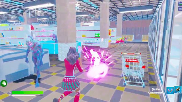 FORTNITE 100 Days In A Grocery Store - KEY AND KEYCARD LOCATION - MAP CODE: 0412-3576-9545