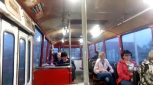Поездка на ЛиАЗ-677м в г. Арзамас. Пригородный маршрут.