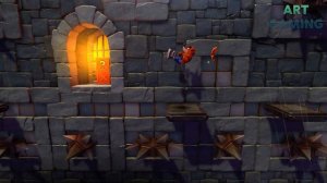 КРАШ БАНДИКУТ 1 - ВСЕ ЦВЕТНЫЕ КРИСТАЛЛЫ - С КОММЕНТАРИЯМИ