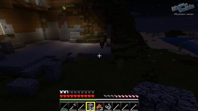 Minecraft 4 - СТРОИМ СТЕНУ ВОКРУГ ДОМА!