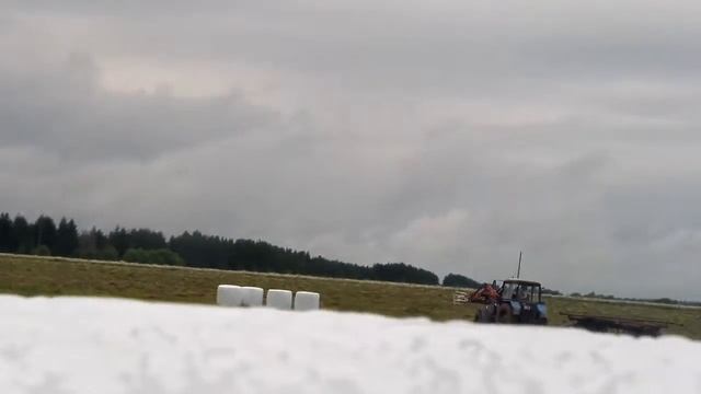 Работа на селе ( заготовка сена ) паркур. смотреть онлайн