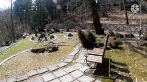 Красная поляна: пешком из Эсто - садка по Берёзовой улице. Легкая прогулка с источником и ручьями